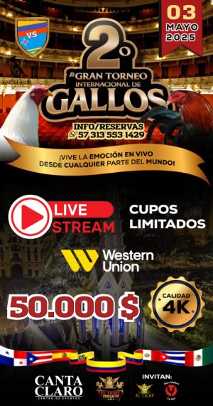 Live Flyers2 Gran Torneo Internacional de Gallos22